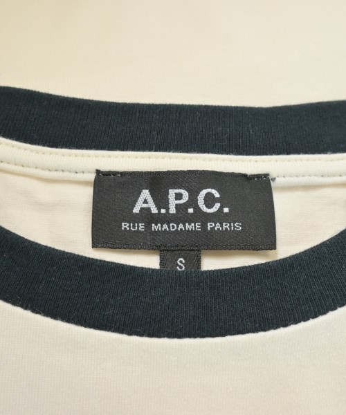 A.P.C.（アーペーセー）Tシャツ・カットソー 白 サイズ:S レディース/2200701436025