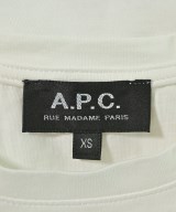 A.P.C.（アーペーセー）Tシャツ・カットソー 白 サイズ:XS レディース/2200704358065