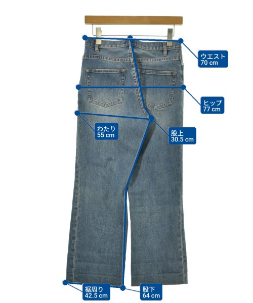 A.P.C.（アーペーセー）デニムパンツ 青 サイズ:26(M位) レディース/2200699941020