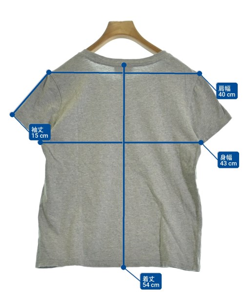 A.P.C.（アーペーセー）Tシャツ・カットソー グレー サイズ:S レディース/2200702552045