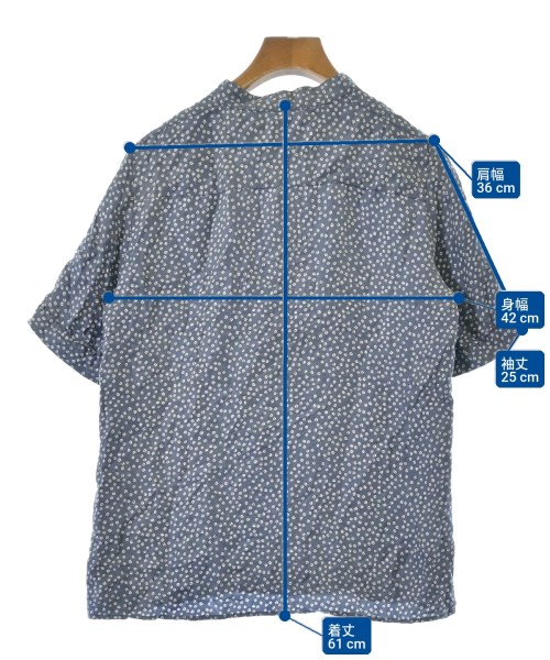 A.P.C.（アーペーセー）ブラウス 青 サイズ:XS レディース/2200706256062