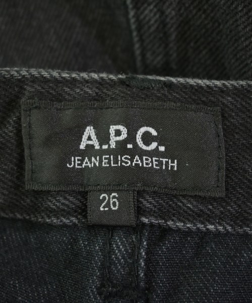 A.P.C.（アーペーセー）デニムパンツ 黒 サイズ:26(M位) レディース/2200706439038