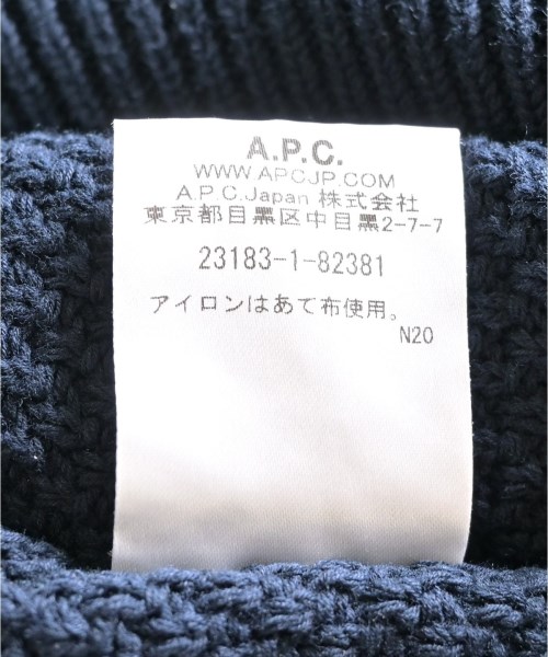 A.P.C.（アーペーセー）ニット・セーター 紺 サイズ:S レディース/2200703555786