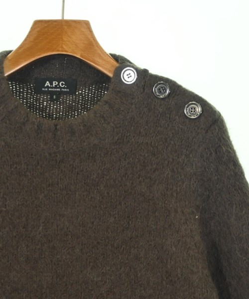 A.P.C.（アーペーセー）ニット・セーター 茶 サイズ:S レディース/2200704392021