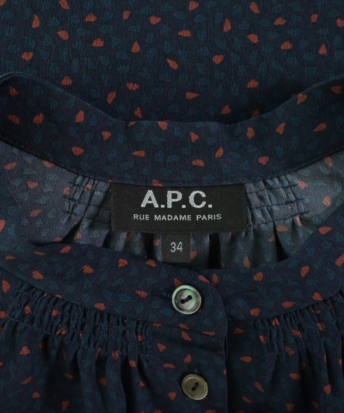 A.P.C.（アーペーセー）ワンピース 紺 サイズ:34(XS位) レディース/2200706805031