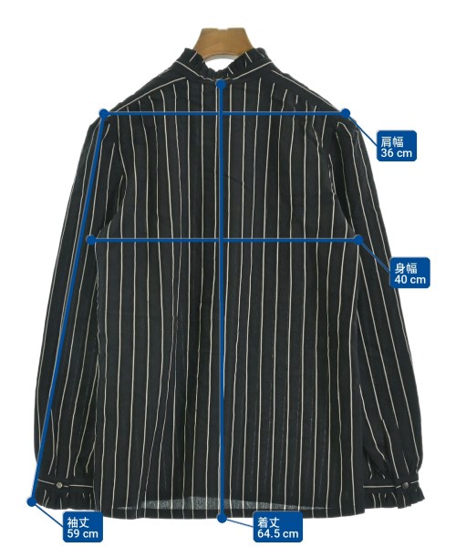A.P.C.（アーペーセー）ブラウス 紺 サイズ:34(XS位) レディース/2200705097178