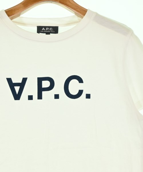 A.P.C.（アーペーセー）Tシャツ・カットソー 白 サイズ:S レディース/2200708049068