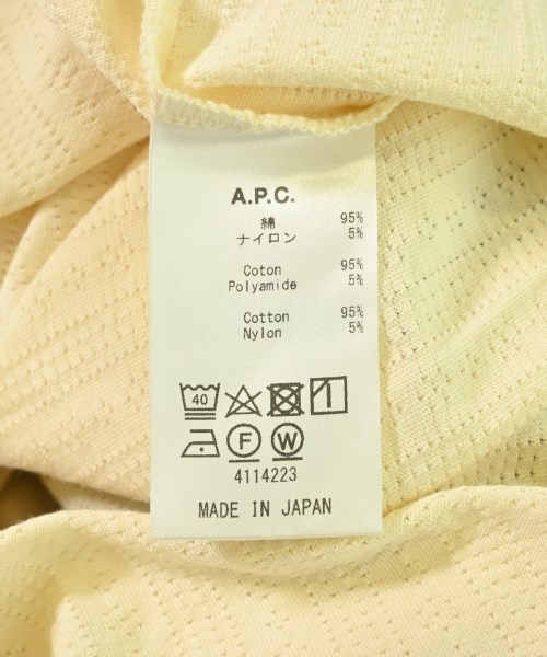A.P.C.（アーペーセー）Tシャツ・カットソー ベージュ サイズ:S レディース/2200708255100