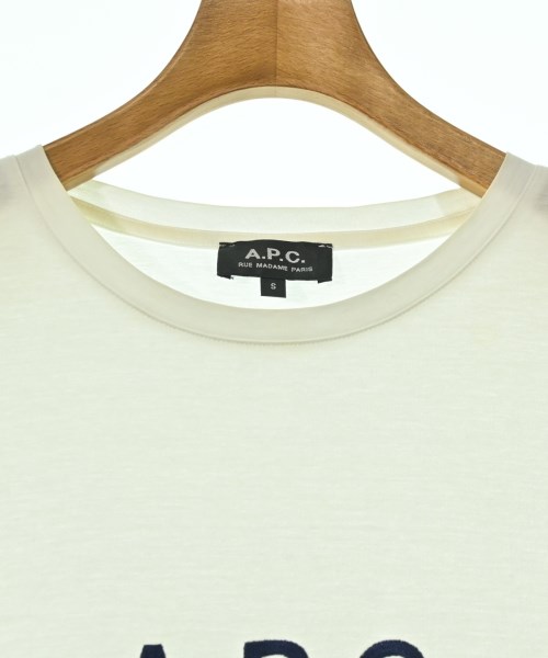 A.P.C.（アーペーセー）Tシャツ・カットソー 白 サイズ:S レディース/2200708732052