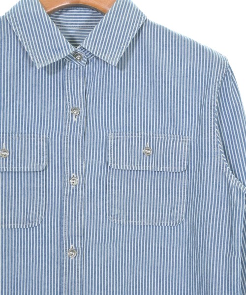 A.P.C.（アーペーセー）カジュアルシャツ 青 サイズ:34(XS位) レディース/2200709065098
