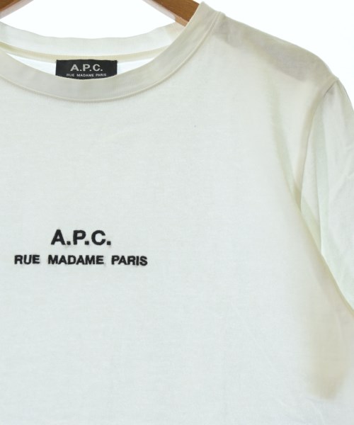A.P.C.（アーペーセー）Tシャツ・カットソー 白 サイズ:XS レディース/2200709398073