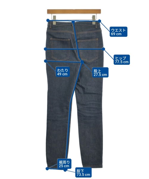 A.P.C.（アーペーセー）デニムパンツ 青 サイズ:25(S位) レディース/2200709908029