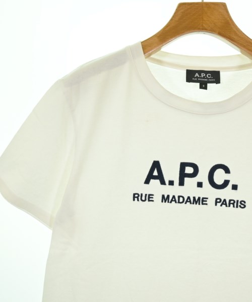 A.P.C.（アーペーセー）Tシャツ・カットソー 白 サイズ:S レディース/2200710133045