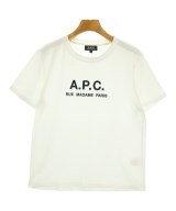 A.P.C.（アーペーセー）Tシャツ・カットソー 白 サイズ:S レディース/2200710133045