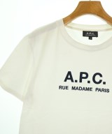 A.P.C.（アーペーセー）Tシャツ・カットソー 白 サイズ:S レディース/2200710133045