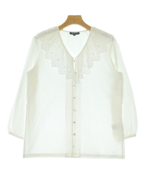A.P.C.(アーペーセー)カジュアルシャツ 白 サイズ:34(XS位)/2200659390189