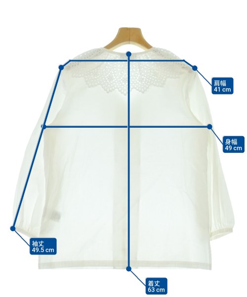 A.P.C.（アーペーセー）カジュアルシャツ 白 サイズ:34(XS位) レディース/2200659390189