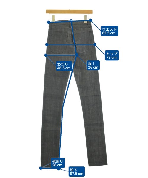 A.P.C.（アーペーセー）デニムパンツ グレー サイズ:24(S位) レディース/2200663351015