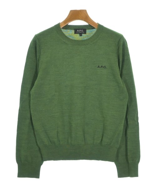 A.P.C.(アーペーセー)ニット・セーター 緑 サイズ:S/2200663526024