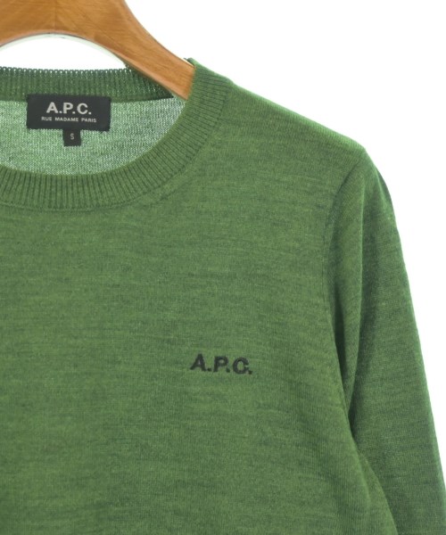 A.P.C.（アーペーセー）ニット・セーター 緑 サイズ:S レディース/2200663526024