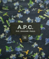 A.P.C.（アーペーセー）カジュアルシャツ 青 サイズ:36(S位) レディース/2200663526031