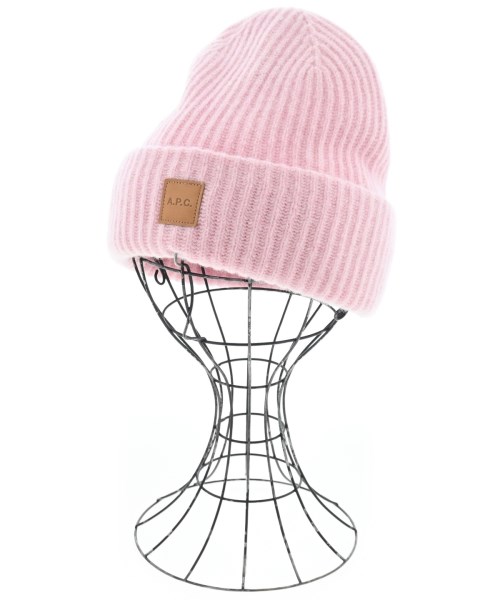 A.P.C.(アーペーセー)ニットキャップ・ビーニー ピンク サイズ:M/2200663526048