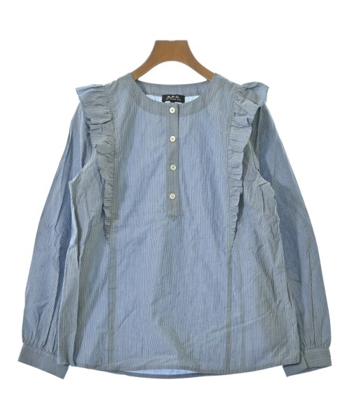 A.P.C.(アーペーセー)カジュアルシャツ 青 サイズ:38(M位)/2200664773076