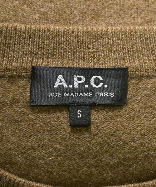 A.P.C.（アーペーセー）ニット・セーター 茶 サイズ:S レディース/2200660055114