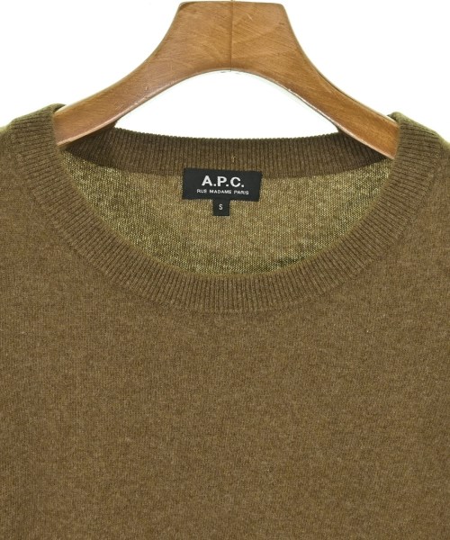 A.P.C.（アーペーセー）ニット・セーター 茶 サイズ:S レディース/2200660055114