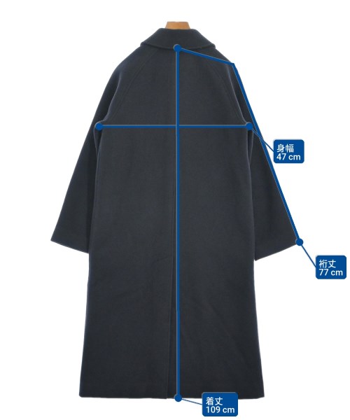 A.P.C.（アーペーセー）ステンカラーコート 黒 サイズ:34(XS位) レディース/2200661485019