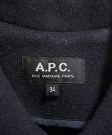 A.P.C.（アーペーセー）ステンカラーコート 黒 サイズ:34(XS位) レディース/2200661485019