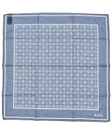 A.P.C.（アーペーセー）バンダナ・スカーフ 紺 サイズ:- レディース/2200665774089