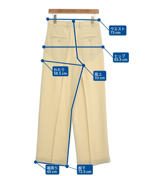 A.P.C.（アーペーセー）スラックス ベージュ サイズ:34(XS位) レディース/2200665831102