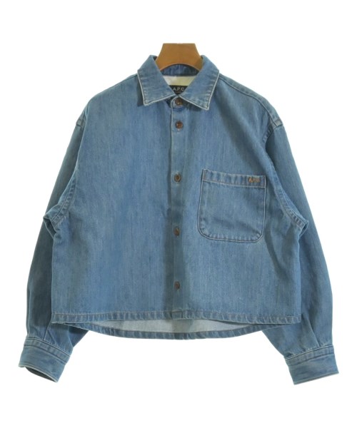 A.P.C.(アーペーセー)カジュアルシャツ 青 サイズ:36(S位)/2200665831119