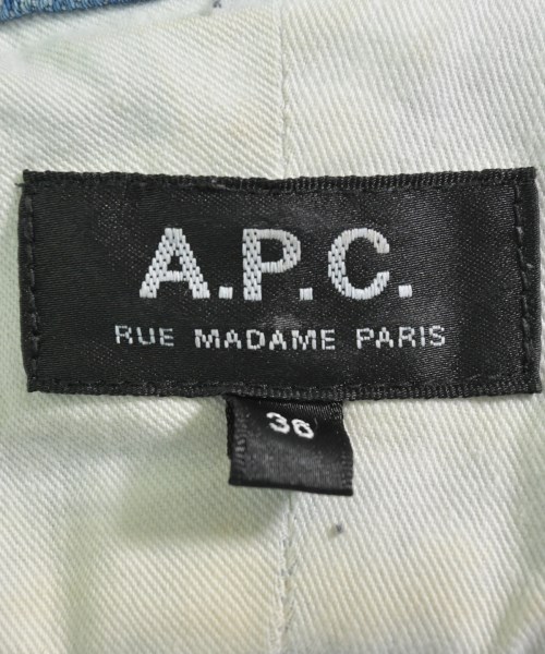 A.P.C.（アーペーセー）カジュアルシャツ 青 サイズ:36(S位) レディース/2200665831119
