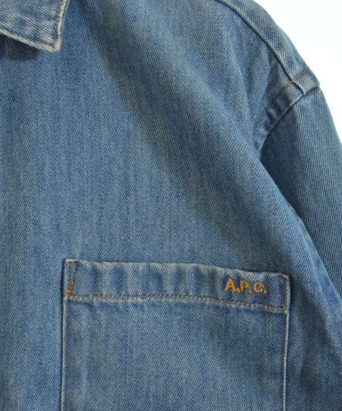 A.P.C.（アーペーセー）カジュアルシャツ 青 サイズ:36(S位) レディース/2200665831119