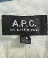 A.P.C.（アーペーセー）カジュアルシャツ 青 サイズ:36(S位) レディース/2200665831119