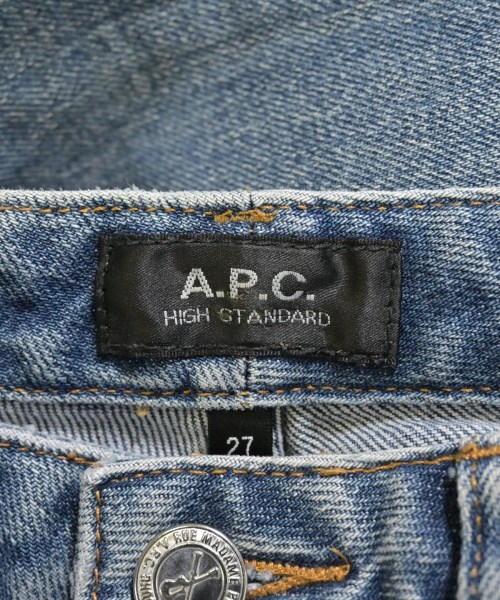 A.P.C.（アーペーセー）デニムパンツ 青 サイズ:27(M位) レディース/2200663091164