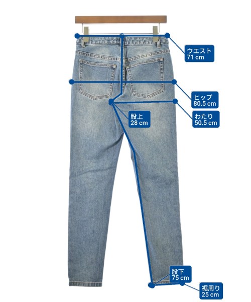 A.P.C.（アーペーセー）デニムパンツ 青 サイズ:27(M位) レディース/2200663091164