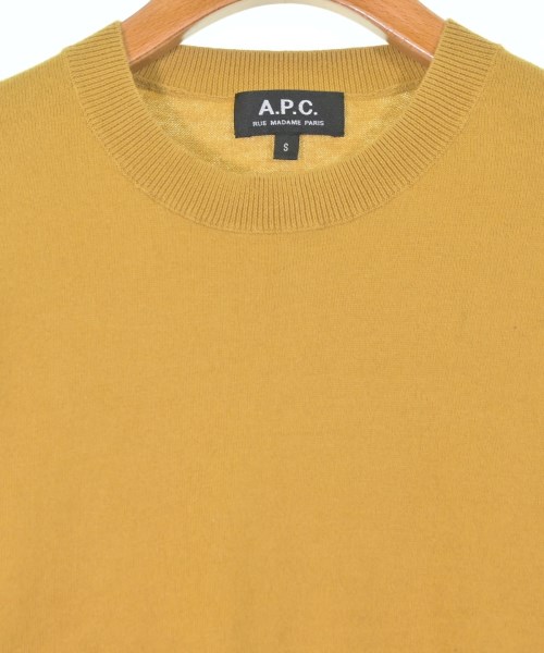 A.P.C.（アーペーセー）ニット・セーター 黄 サイズ:S レディース/2200663091171