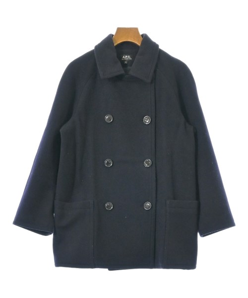 A.P.C.(アーペーセー)ピーコート 紺 サイズ:S/2200666367013