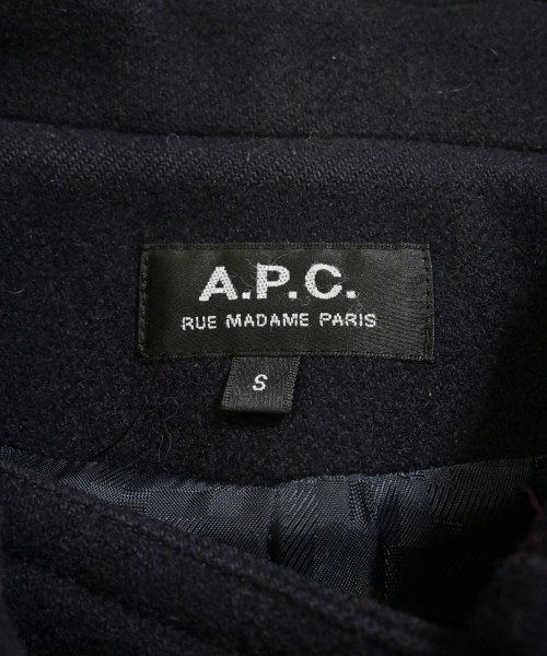 A.P.C.（アーペーセー）ピーコート 紺 サイズ:S レディース/2200666367013