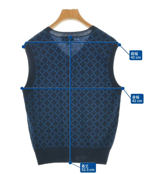 A.P.C.（アーペーセー）ベスト 紺 サイズ:S レディース/2200666448026