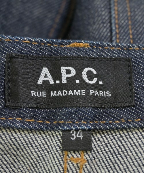 A.P.C.（アーペーセー）ミニスカート 紺 サイズ:34(XS位) レディース/2200664318031