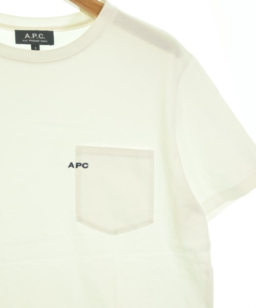 A.P.C.（アーペーセー）Tシャツ・カットソー 白 サイズ:S レディース/2200666386106