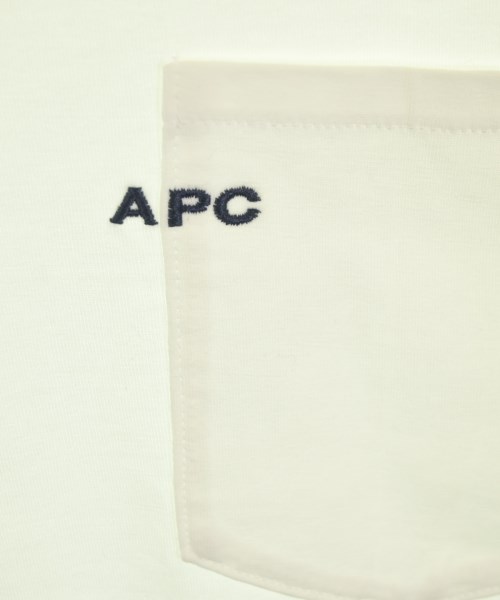 A.P.C.（アーペーセー）Tシャツ・カットソー 白 サイズ:S レディース/2200666386106