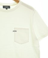 A.P.C.（アーペーセー）Tシャツ・カットソー 白 サイズ:S レディース/2200666386106