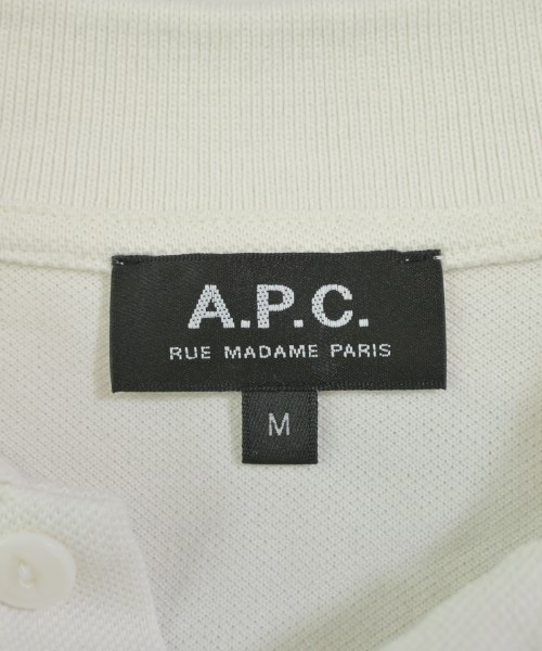 A.P.C.（アーペーセー）ポロシャツ 白 サイズ:M レディース/2200666537119
