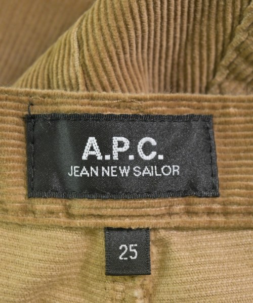 A.P.C.（アーペーセー）その他 茶 サイズ:25(S位) レディース/2200660756103