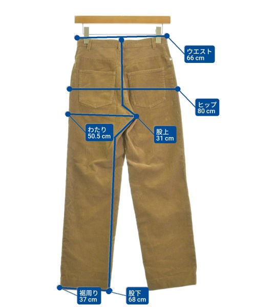 A.P.C.（アーペーセー）その他 茶 サイズ:25(S位) レディース/2200660756103